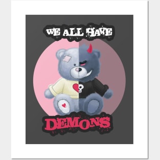 We all nave demons Posters and Art